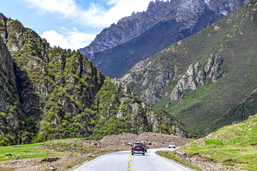 Qilian Mountains, Hexi Corridor Qilian Mountains, Hexi Corridor