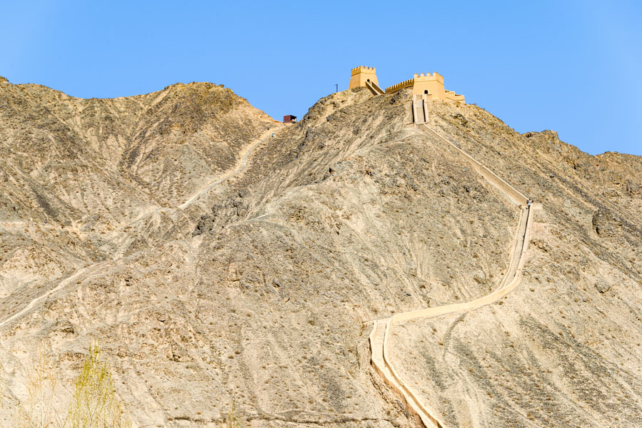 Overhanging Great Wall, Jiayuguan Overhanging Great Wall, Jiayuguan