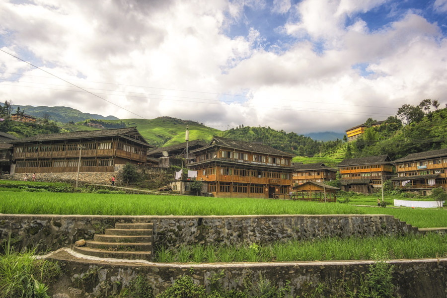 Dazhai Village, Longsheng Rice Terraces Dazhai Village, Longsheng Rice Terraces
