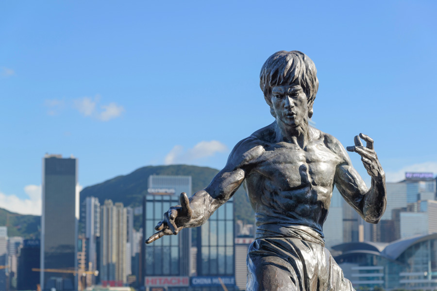 Bruce Lee Statue, Hong Kong