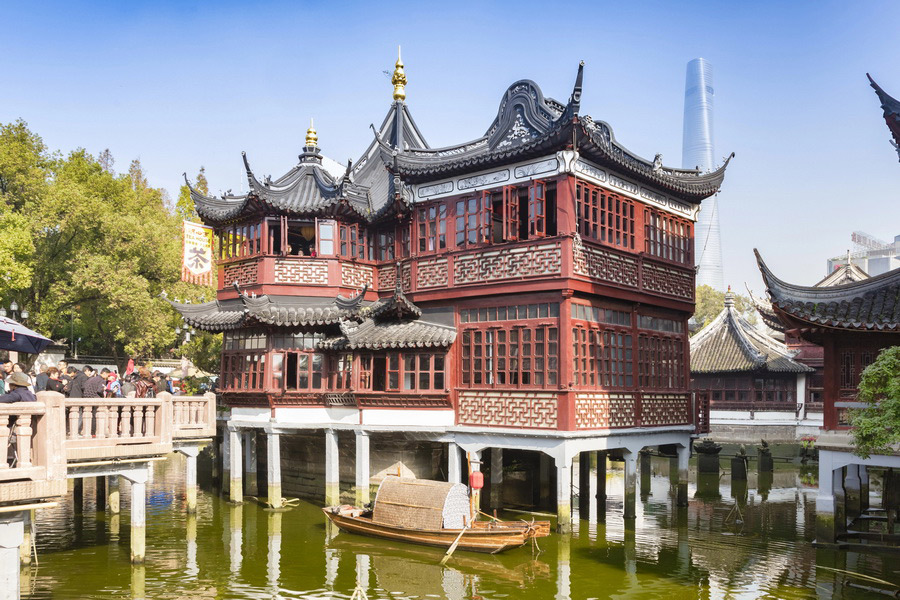 Huxinting Teahouse, Yu Garden