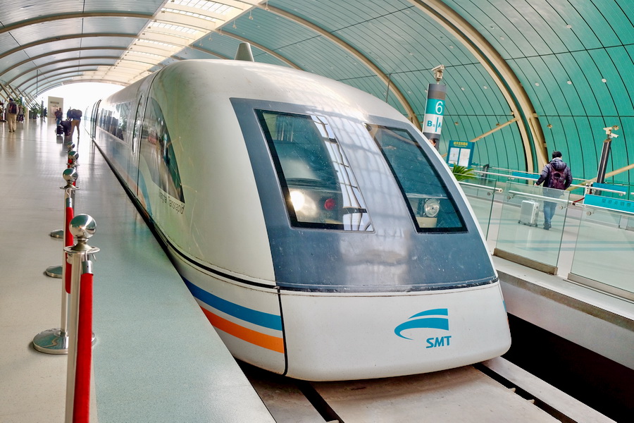 Maglev Train in Shanghai
