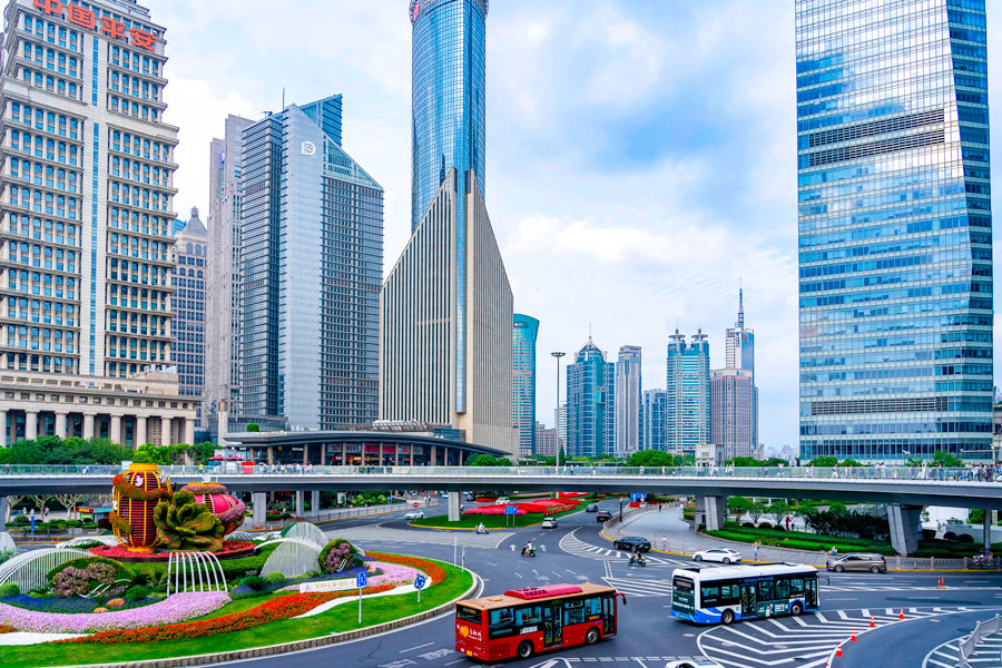 Bus in Shanghai