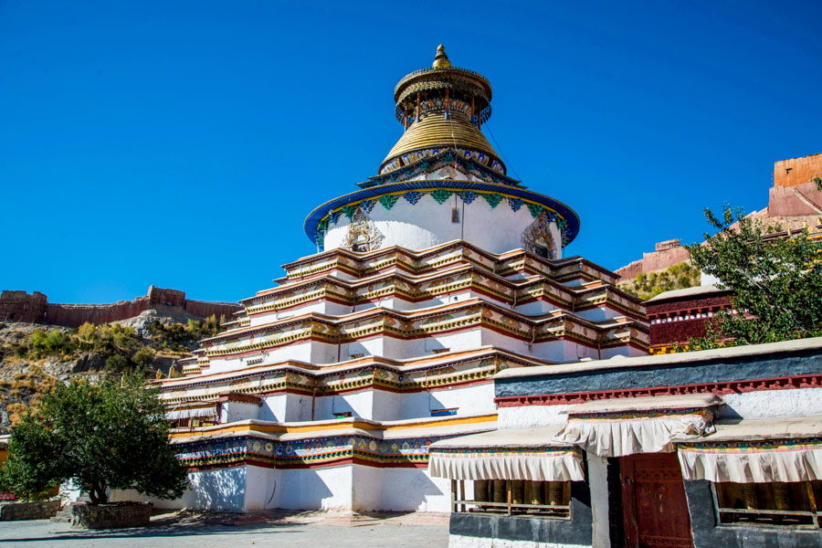 Kumbum Stupa, Pelkor Monastery, Gyangtse