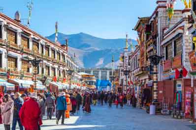 Barkhor Street, Lhasa