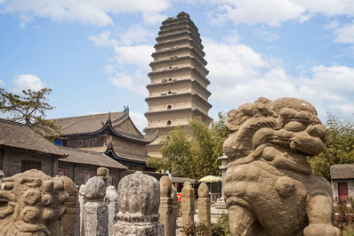 Small Wild Goose Pagoda, Xi