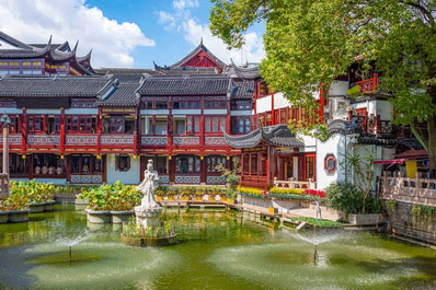 Jardín Yuyuan, Shanghái