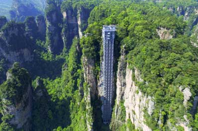 Bailong Elevator, Zhangjiajie