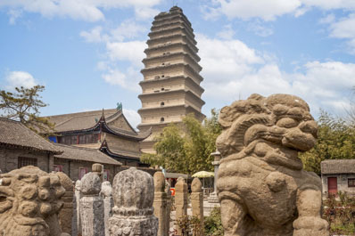Small Wild Goose Pagoda, Xi