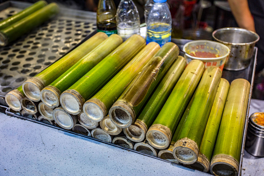 Bamboo Tube Rice