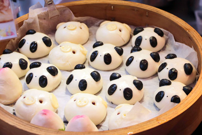 Panda Steamed Dumpling, Sichuan Cuisine Museum