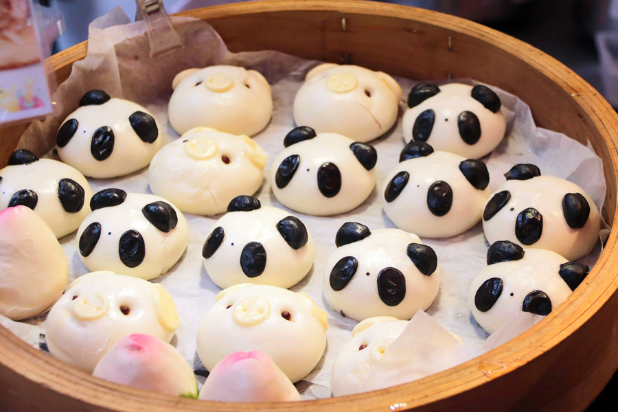 Panda Steamed Dumpling, Sichuan Cuisine Museum