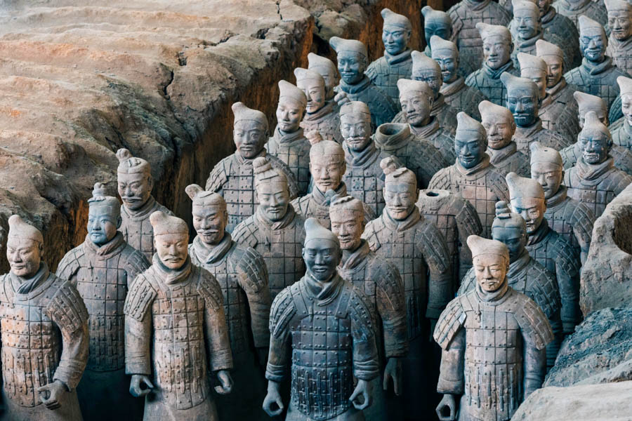 Guerreros de Terracota, Xi