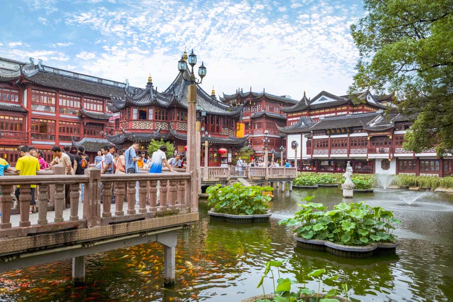Jardín Yuyuan, Shanghái