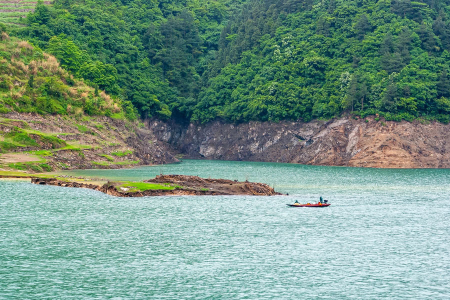 Garganta de Xiling, río Yangtsé