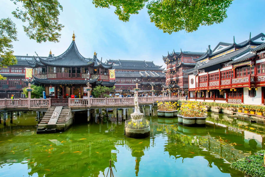 Jardín Yuyuan, Shanghái