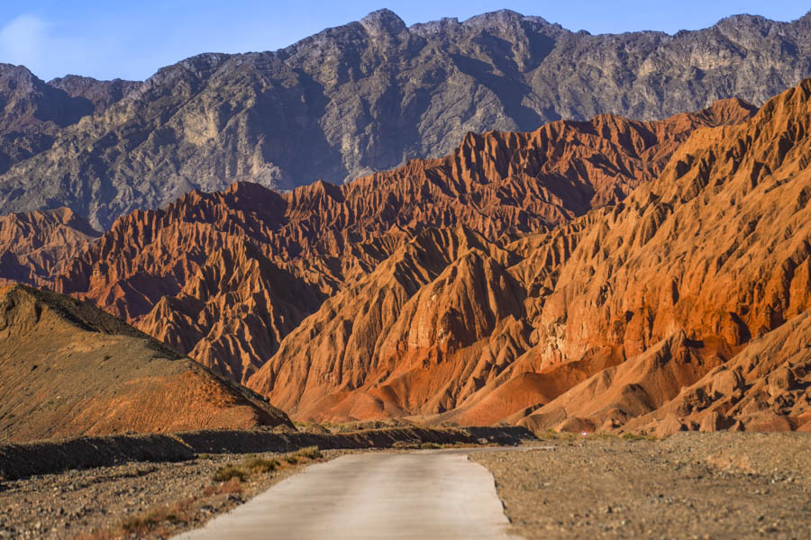 Flaming Mountains near Turpan