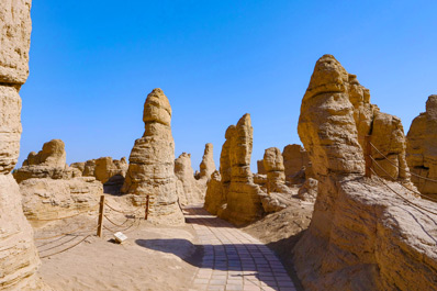 Jiaohe ruins