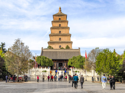 One-day Tour to Giant Wild Goose Pagoda, Muslim Quarter, Great Mosque in Xi’an
