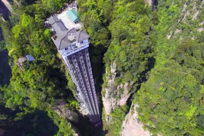 Bailong Elevator, Zhangjiajie