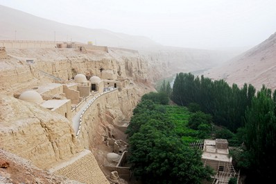 The famous ruins of Gaochang, Turpan