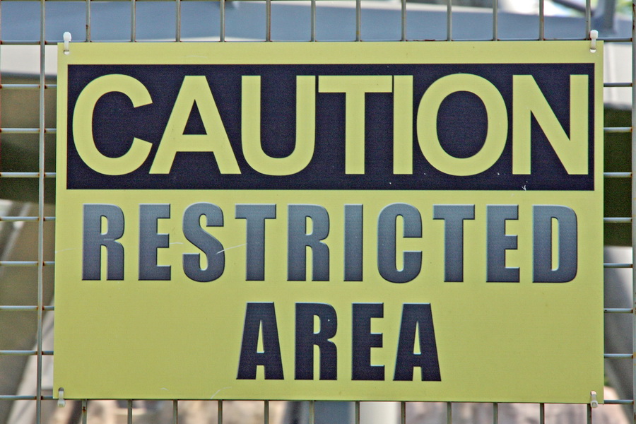 Restricted Military and Official Areas