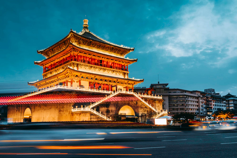 The Bell Tower, the Muslim Quarter, Xi'an