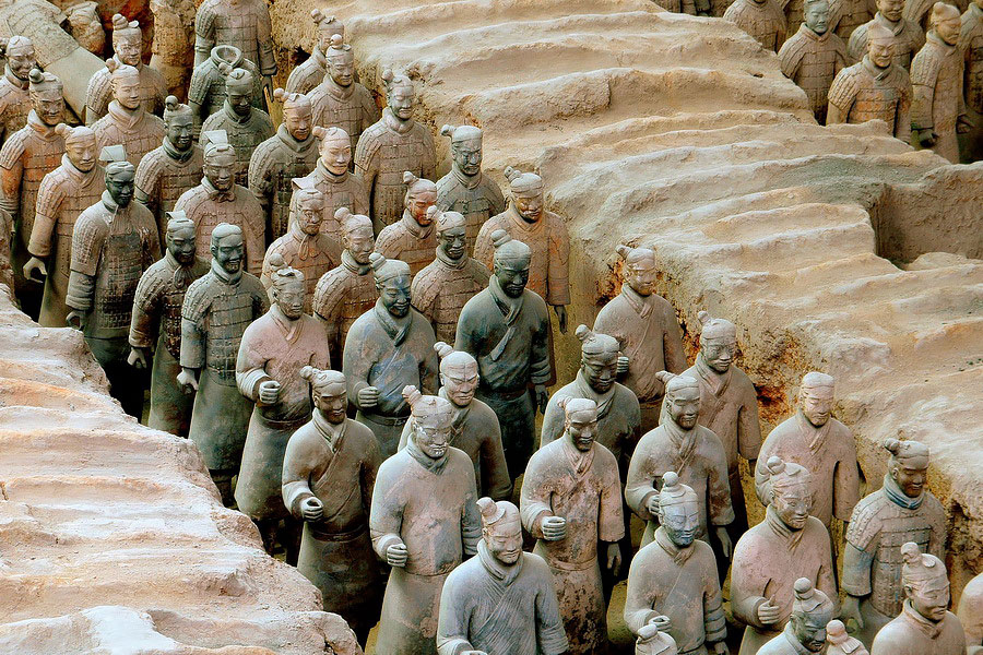 Qin Shi Huang's tomb, Xian