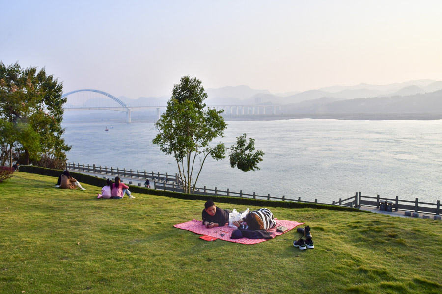 Binjiang Park, Yichang 