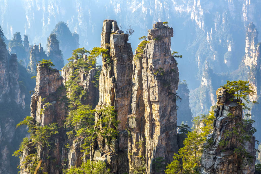 Zhangjiajie National Forest Park, China Avatar Mountains, Zhangjiajie National Forest Park