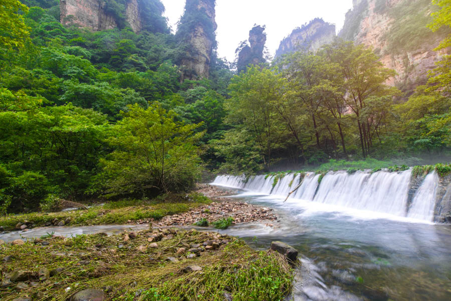 The Golden Whip Stream Trail, Zhangjiajie