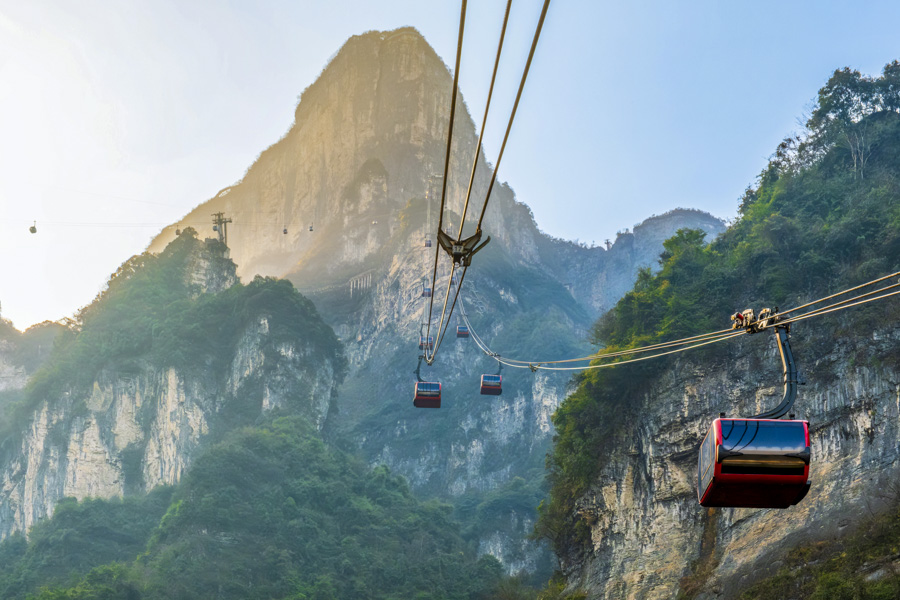 Tianmen Mountain Cable Car Tianmen Mountain Cable Car