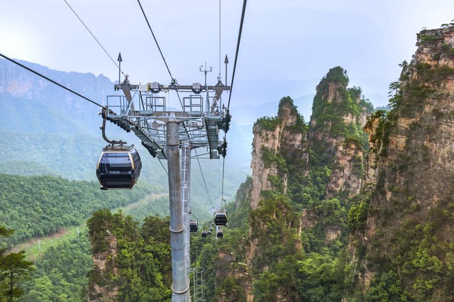 Tianmen Mountain Cable Car Tianmen Mountain Cable Car