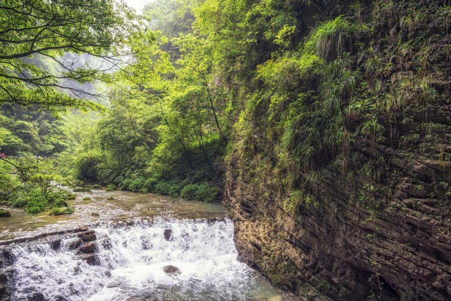 Zhangjiajie Grand Canyon, China Zhangjiajie Grand Canyon, China