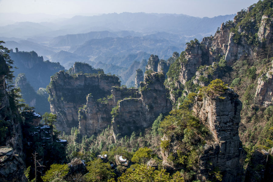 Yangjiajie Scenic Area, Wulingyuan Scenic Area Yangjiajie Scenic Area, Wulingyuan Scenic Area