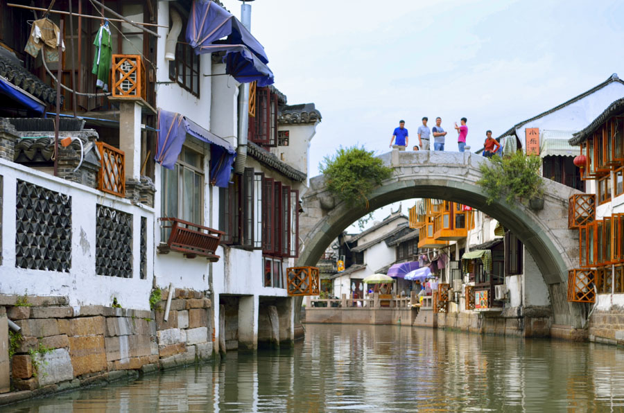 Taian Bridge, Zhujiajiao Water Town Taian Bridge, Zhujiajiao Water Town