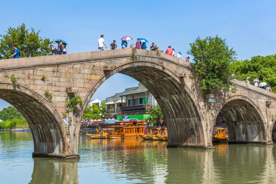 Fangsheng Bridge, Zhujiajiao Water Town
