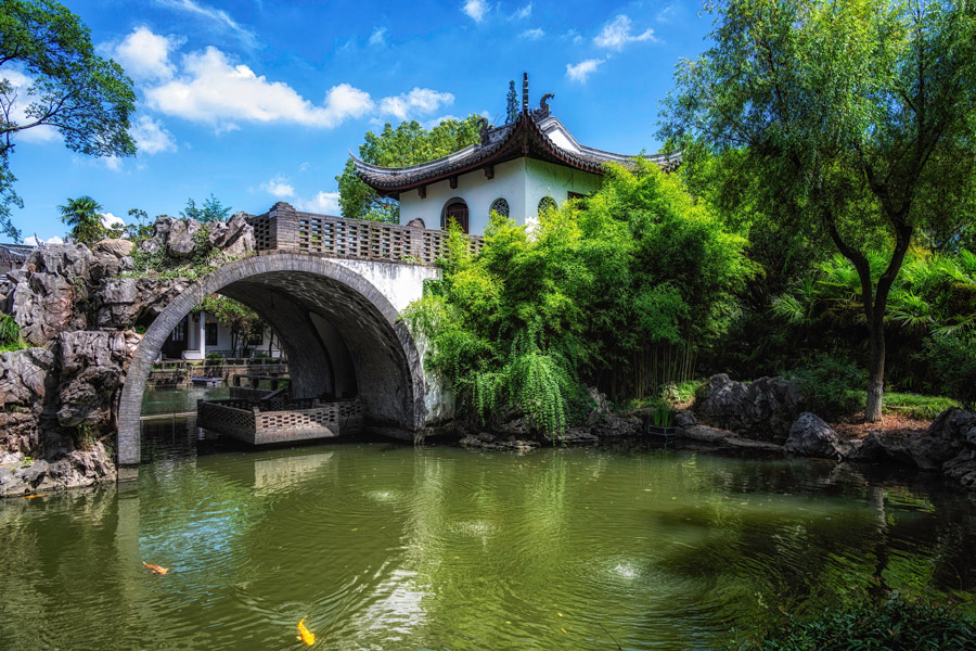 Kezhi Garden, Zhujiajiao Water Town Kezhi Garden, Zhujiajiao Water Town