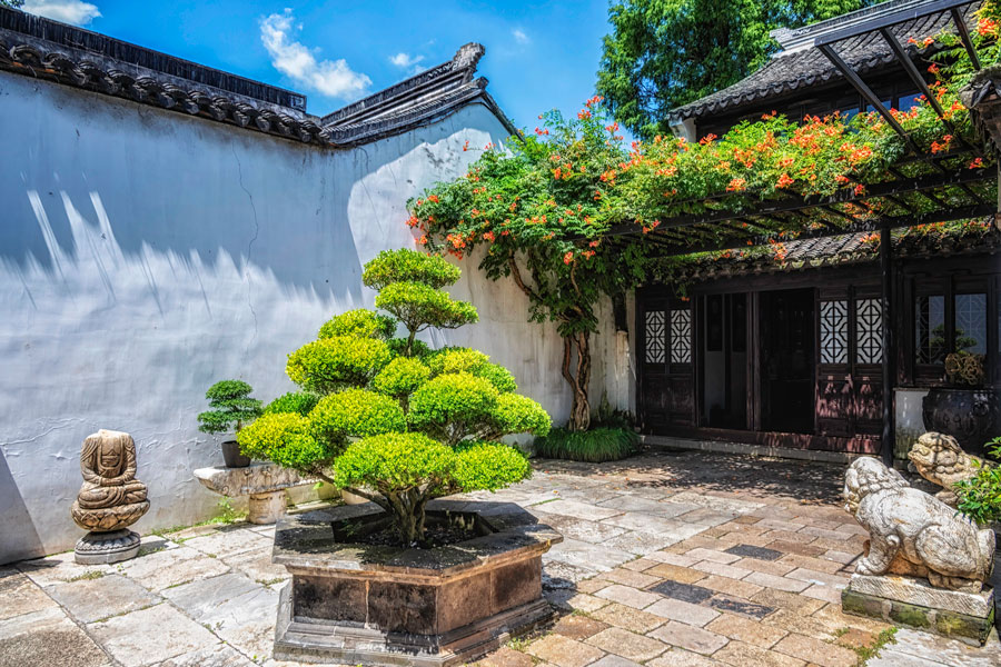 Kezhi Garden, Zhujiajiao Water Town Kezhi Garden, Zhujiajiao Water Town