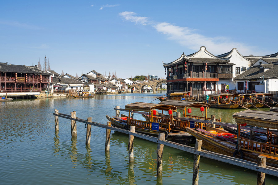 Boats, Zhujiajiao Water Town
