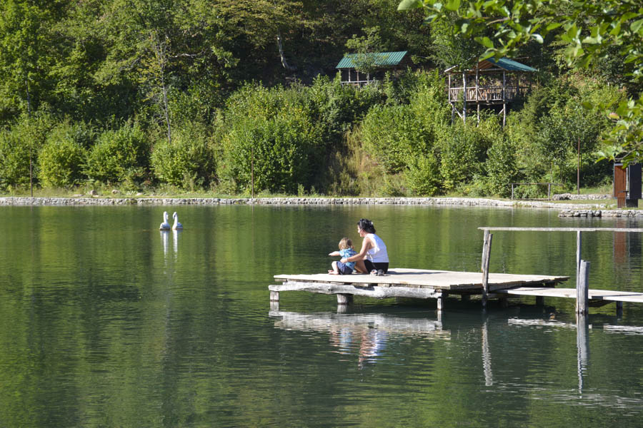 Best Time to Visit Georgia. Kulbaki Lake in Summer