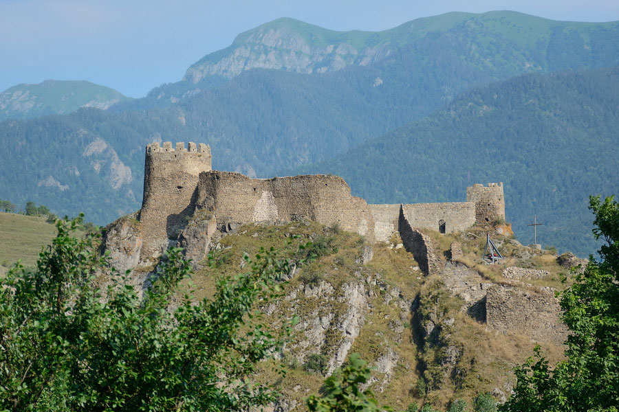 Atskuri Fortress near Borjomi, Georgia