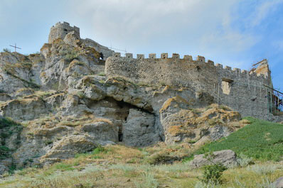 Atskuri Fortress near Borjomi, Georgia