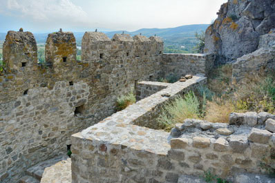 Atskuri Fortress near Borjomi, Georgia