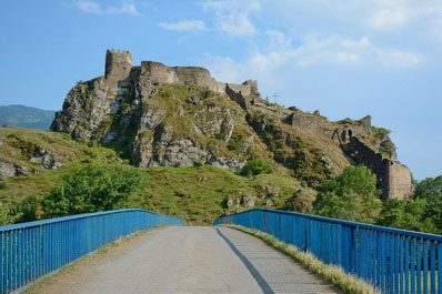 Atskuri Fortress near Borjomi, Georgia