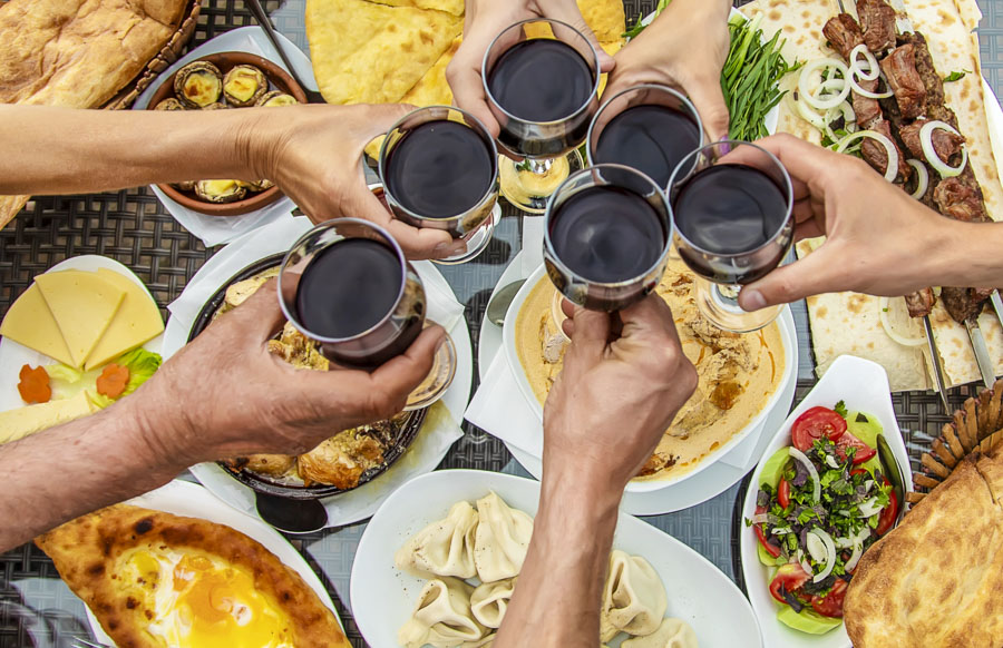 Comida en una Casa Particular, Georgia