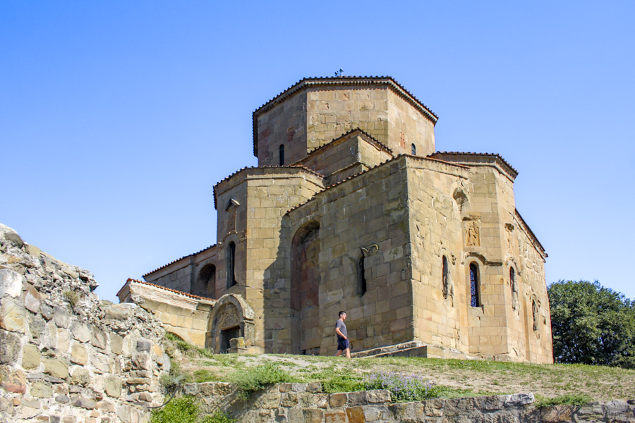 Monasterio de Jvari cerca de Mtskheta, Georgia