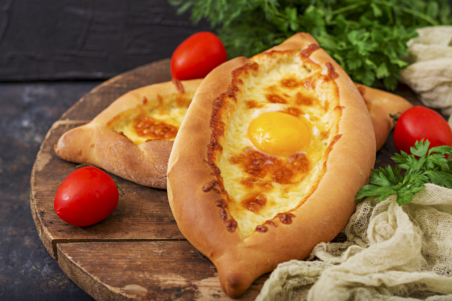 Khachapuri, Georgian Food Khachapuri, Georgian Food