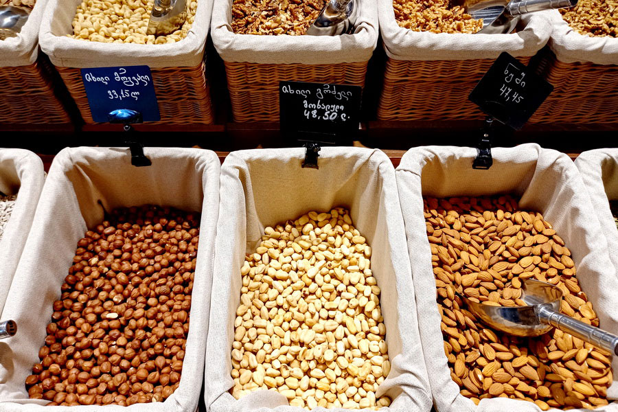 Nuts in Georgia, Georgian Food