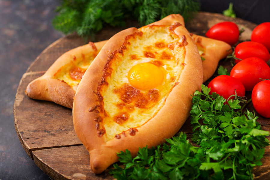 Adjarian Khachapuri Adjarian Khachapuri, Georgian Khachapuri Guide